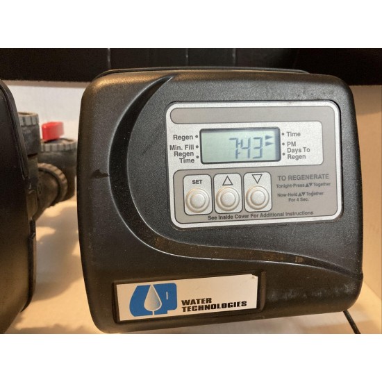 Clack WS1 Filter Control Valve For Backwash Filtration System 3 Button