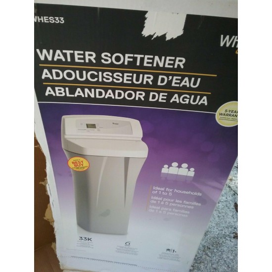Whirlpool water softner WHE33 NEW out of box