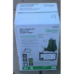 Zoeller Basement Sentry STBB300 Wi-Fi Enabled Back-Up Sump Pump 45GPM - NEW