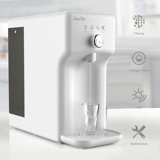 SimPure Y6 Reverse Osmosis Water Filtration System Countertop Y7 Water Dispenser
