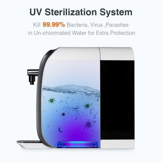 SimPure Y6 Reverse Osmosis Water Filtration System Countertop Y7 Water Dispenser