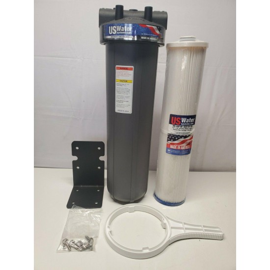 US Water Systems Magna Pre-Filter w/ Housing Mounting Bracket Wrench 25 GPM 20