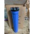 (LOT OF 6) 20 x 4.5-inch Whole House Big Blue Water Filter Housing 1-inch