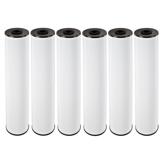 Pentek RFFE20-BB Big Blue 20x4.5 Whole House Iron Reduction Water Filter 6 Pack