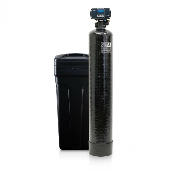 Aquasure Water Softener with Fine Mesh Resin for Iron Removal 64,000 Grains