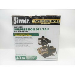 Simer 4075SS-01 Stainless Steel Water Pressure Booster Pump System