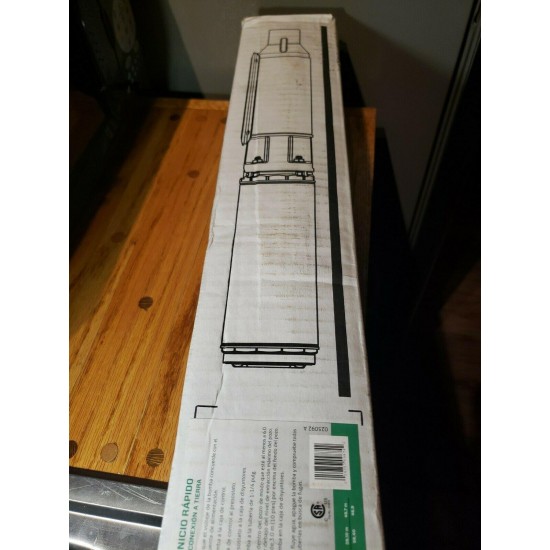 Zoeller 4” Submersible Well Pump 1hp stainless steel.